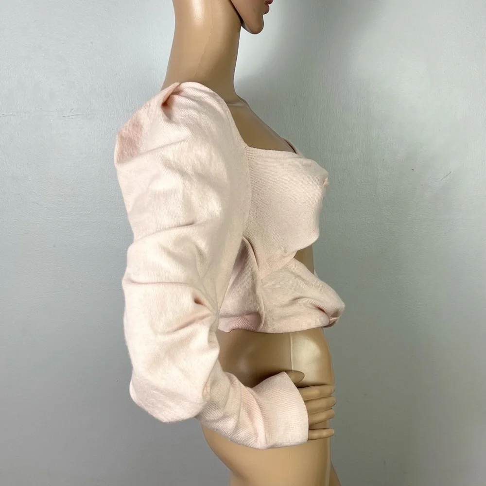 LPA REVOLVE PINK LONG SLEEVE KNIT TOP - Picture 5 of 8
